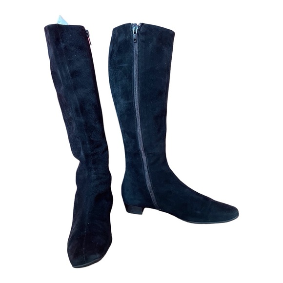 Suede tall boots - Picture 10 of 11